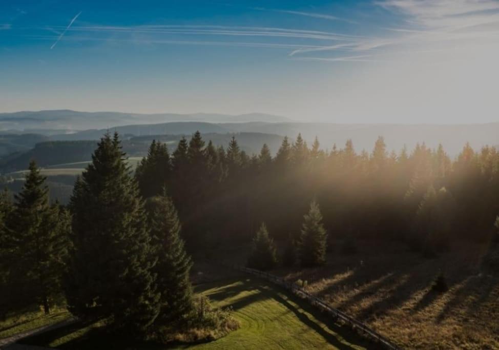 Urlaub Auf 1.000 Meter Hoehe Mit Pool Und Sauna Schönwalde Exteriér fotografie